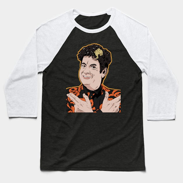 David S. Pumpkins Baseball T-Shirt by Black Snow Comics